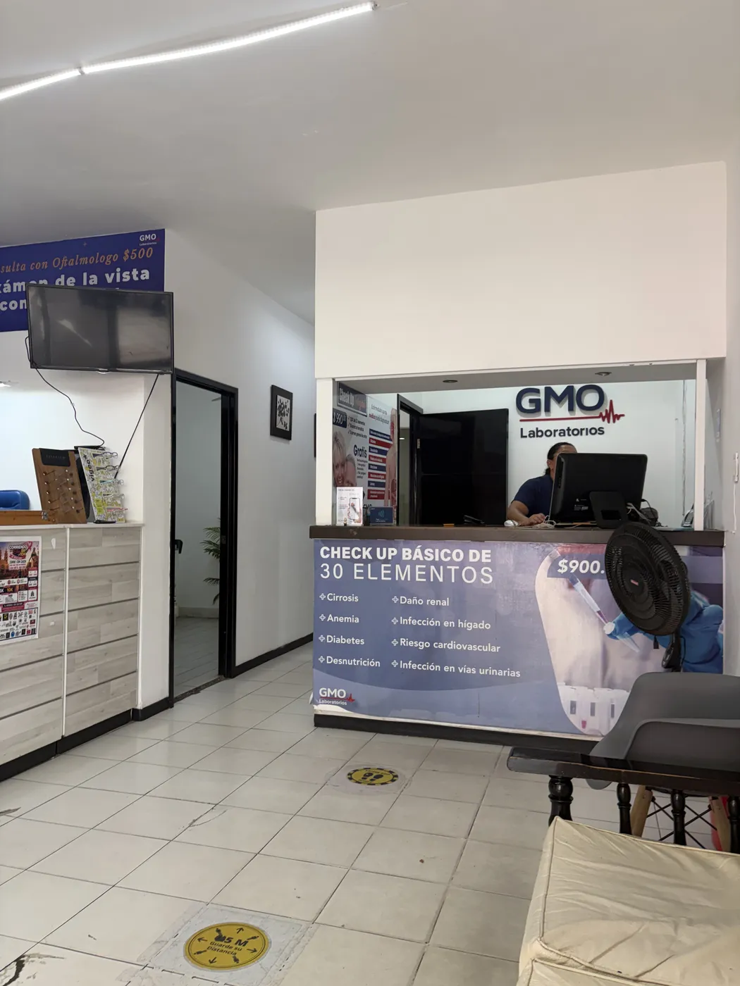 Recepción de GMO Laboratorios